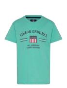 Vin T-Shirt Manuel Jr.boy Blue VINSON