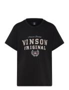 Rylan Reg Cot Vin Jr B Tee Black VINSON