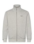 Essential Logo Track Top Grey Superdry