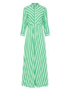 Yassavanna Long Shirt Dress S. Noos Green YAS