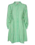 Yaskaya Ls Shirt Dress S. Noos Green YAS