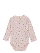 Body Ls Pointelle Pink En Fant