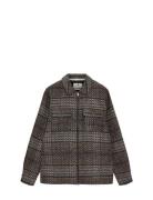 Akhanky Multi Col. Overshirt Brown Anerkjendt