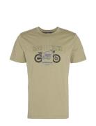 B.intl Calder Graphic T-Shirt Khaki Barbour