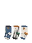 Silas Socks 3-Pack Patterned Liewood