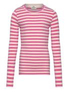 5X5 Classic Stripe Talika Top Pink Mads Nørgaard