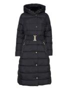 B.intl Track Line Puf Black Barbour