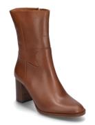 Rounded Wide 3/4 Brown Apair