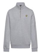 Quarter Zip Pullover Grey Lyle & Scott