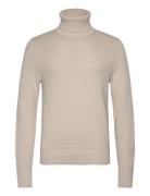 Olivero Turtleneck Sweater Beige J. Lindeberg