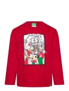 T-Shirt L/S Red United Colors Of Benetton