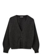 Mmthora V-Neck Knit Cardigan Brown MOS MOSH