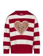 Sweatshirt Heart Front Red Lindex