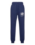 Mini Rodini Society Emb Sweatpants Blue Mini Rodini