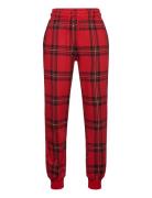 Check Aop Sweatpants Red Mini Rodini