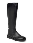 Booties - Flat - With Zipper Black ANGULUS