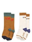 Annette Socks 2-Pack Patterned Liewood