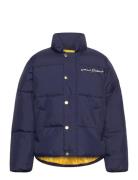 Mini Rodini Society City Puffer Jacket Navy Mini Rodini