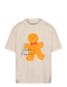 Gingerbread T-Shirt Beige Bobo Choses