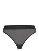 Mesh Thong Black Organic Basics