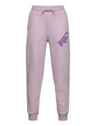 Puma Power Colorblock High Waist Pants Tr G Pink PUMA