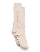 Inger Knee Socks Cream Mp Denmark