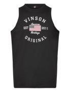 Ryan Reg Cot Sj Vin M Top Black VINSON