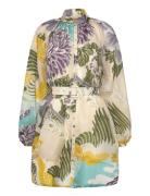 Cupro Button-Down Dress Cream By Ti Mo