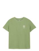 T-Shirt Print Green Daily 7