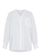 Mschnadette Zenika Shirt White MSCH Copenhagen