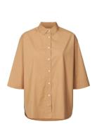 Cecilia Shirt Beige STUDIO FEDER