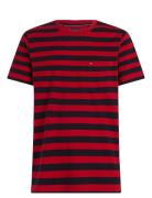 Essential Solid Pocket Tee Red Tommy Hilfiger