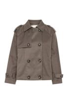 Miramw Short Trenchcoat Khaki My Essential Wardrobe