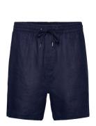 6-Inch Polo Prepster Linen Short Blue Polo Ralph Lauren