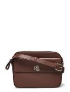 Leather Medium Marcy Camera Bag Brown Lauren Ralph Lauren