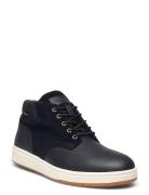 Waterproof Leather-Suede Sneaker Boot Black Polo Ralph Lauren