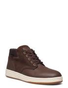 Waterproof Leather-Suede Sneaker Boot Brown Polo Ralph Lauren