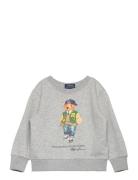 Polo Bear Fleece Sweatshirt Grey Ralph Lauren Kids