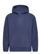 Hooded Sherpa Pullover Sargass Blue Levi's®