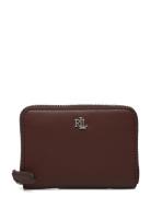 Leather Continental Wallet Brown Lauren Ralph Lauren