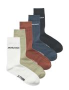 Jacjjstudio Solid Socks 5 Pack White Jack & J S