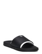 Slide Rubber Neoprene Text Black Calvin Klein