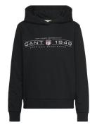 Reg Shield Hoodie Black GANT