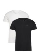 V-Neck T-Shirt 2-Pack White GANT