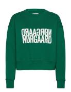 Organic Sweat Tilvina Sweatshirt Green Mads Nørgaard