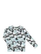 Print Sweatshirt Blue Gugguu