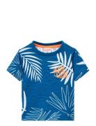 Knit T-Shirt Flame Blue Boboli