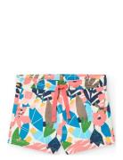 Fleece Bermuda Shorts Patterned Boboli
