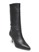 Leannah Nappa Leather Boot Black Lauren Ralph Lauren