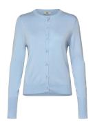Rmwsandra Ls Regular Cardigan Blue RM By Rosemunde